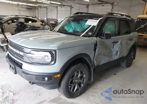 2024 Ford Bronco Sport Badlands z USA, uszkodzony, nr VIN 3FMCR9D93RRE94606